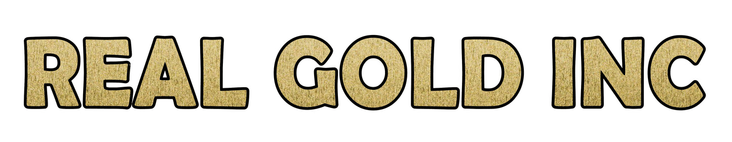 Reverse Cut 22kt Gold Brushed Sign Vinyl
