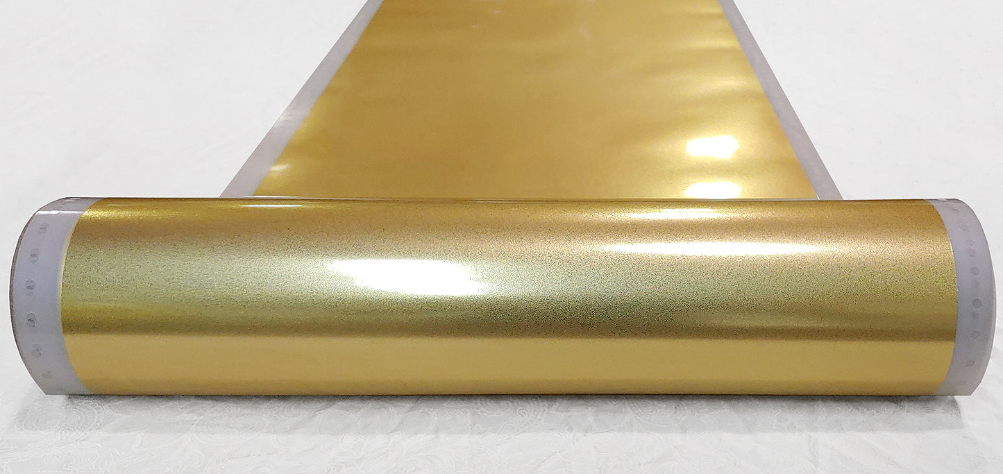 Reverse Cut 22kt Gold Burnished Sign Vinyl
