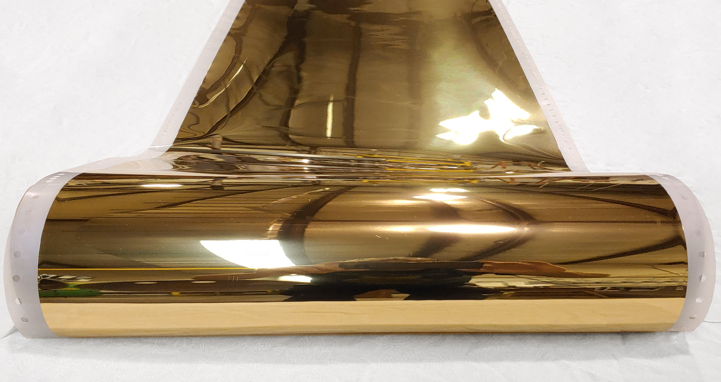Reverse Cut 22kt Gold Mirror Sign Vinyl – RGI