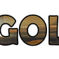22kt Gold Mirror Sign Vinyl