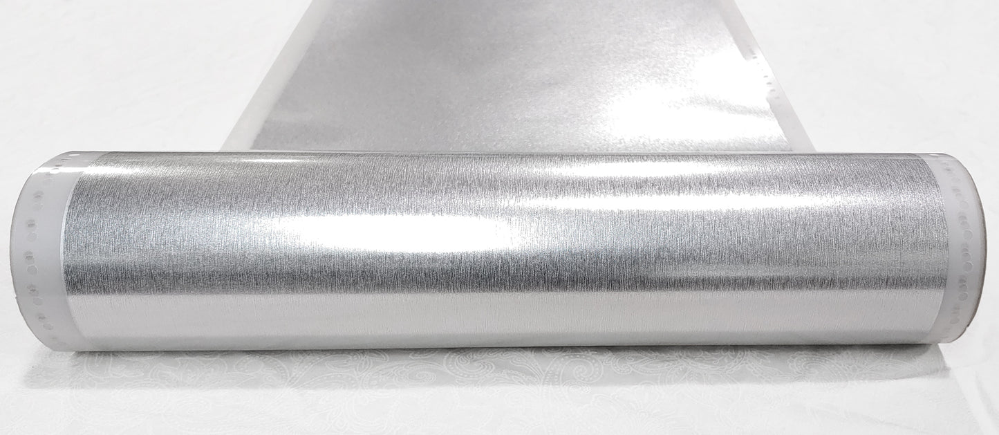 Silver Brushed Sign Vinyl
