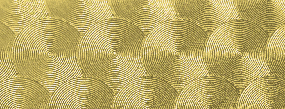 Pin Stripe 22kt Gold Large Engine Turn 50' PinStriping Roll Decal Tape