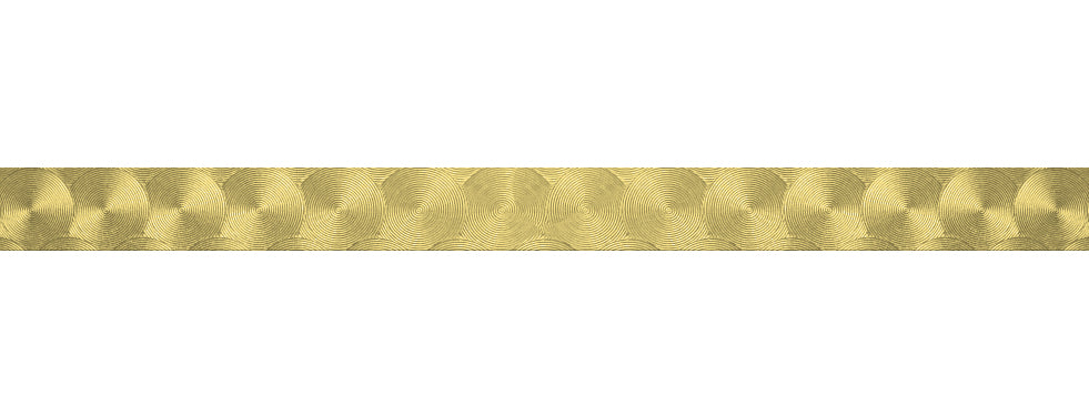 Pin Stripe 22kt Gold Small Engine Turn 50' PinStriping Roll Decal Tape
